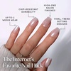 Glamnetic Press On Nails – Short Round, Glossy Fake Nails 30 Pc Full Kit(Bailey)