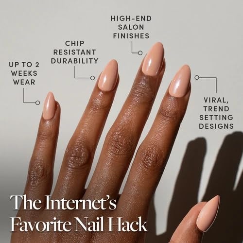 image:imageGlamnetic Press On Nails Short Oval Velvet Fake Nails 30 Pc Full Kit3S Los Angeles