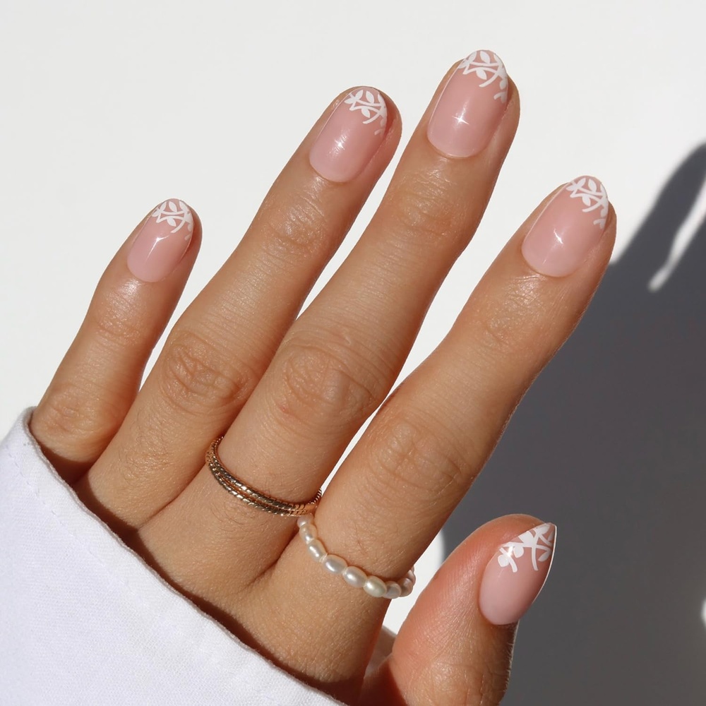 image:imageGlamnetic Press On Nails Short Almond Velvet Fake Nails 30 Pc Full Kit1A Love Preserved