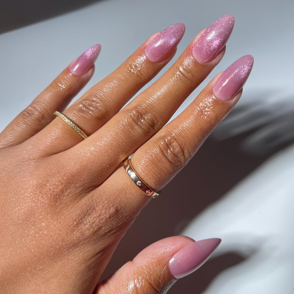 image:imageGlamnetic Press On Nails Short Almond Velvet Fake Nails 30 Pc Full KitThe Beauty Blueprint