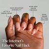 Glamnetic Press On Nails – Short Almond, Glossy Fake Nails 30 Pc Full Kit(1G – Strawberry Bits)