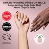 Glamnetic Press On Nails – Short Almond, Glossy Fake Nails 30 Pc Full Kit(1L – Antipasto)