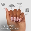 Glamnetic Press On Nails – Short Oval, Velvet Fake Nails 30 Pc Full Kit(3V – Wild Card)