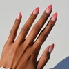 Glamnetic Press On Nails – Short Almond, Glossy Fake Nails 30 Pc Full Kit(1S – Faded Feelings)