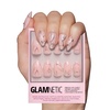 Glamnetic Press On Nails – Short Almond, Matte Fake Nails 30 Pc Full Kit(4F – Astro)
