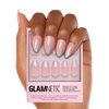 Glamnetic Press On Nails – Short Almond, Matte Fake Nails 30 Pc Full Kit(4H – Winter Storm)