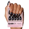 Glamnetic Press On Nails – Short Almond, Matte Fake Nails 30 Pc Full Kit(4I – Winter Comet)