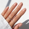 Glamnetic Press On Nails – Short Almond, Velvet Fake Nails 30 Pc Full Kit(1 – FOR THE “IT” GIRLS)