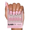 Glamnetic Press On Nails – Short Almond, Velvet Fake Nails 30 Pc Full Kit(2I – Lovers Blush)