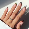 Glamnetic Press On Nails – Short Almond, Velvet Fake Nails 30 Pc Full Kit(4 The Glamsquad)