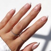 Glamnetic Press On Nails – Short Almond, Velvet Fake Nails 30 Pc Full Kit(8 – ALWAYS & FOREVER)