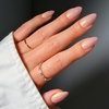 Glamnetic Press On Nails – Short Almond, Velvet Fake Nails 30 Pc Full Kit(Fairy Flexx)