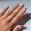 Glamnetic Press On Nails – Short Almond, Velvet Fake Nails 30 Pc Full Kit(Thrilla In Manila)